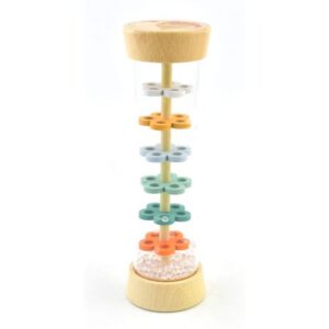 جغجغه استوانه‌ای چوبی پیکاردو مدل لاکپشت و خرچنگ, تنوع: BZ-41-A-PD-Rattle 1, image