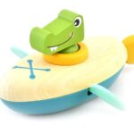 قایق کوکی چوبی پیکاردو با کروکودیل, تنوع: BZ-38-B-PD-Crocodile, image