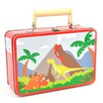 ست بازی دایناسور چوبی پیکاردو با کیف فلزی, image