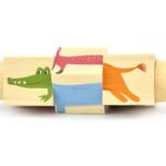 پازل چرخشی چوبی پیکاردو با طرح حیوانات, image 4