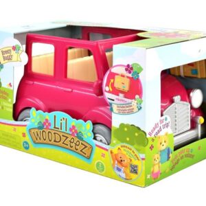 ماشین عروسک های خانواده Li'l Woodzeez مدل Breezy Buggy (صورتی), image