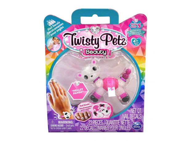 پک تکی دستبند درخشان Twisty Petz سری Makeup Beauty مدل Nellzy Panda, image