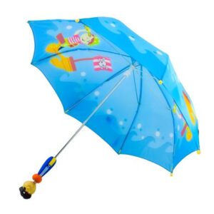 چتر کودک کوچک پیکاردو مدل دزد دریایی آبی با کلاه مشکی, image