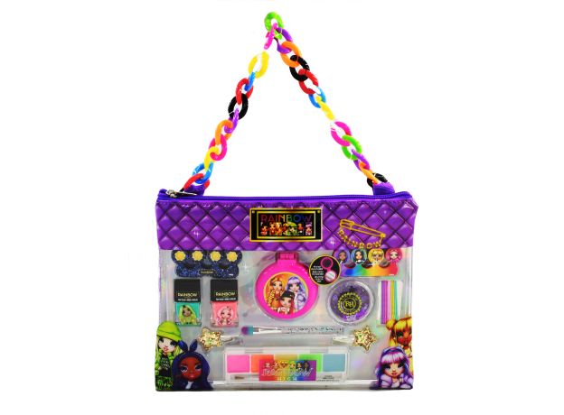 کیف لوازم آرایشی، طراحی ناخن و اکسسوری مو Rainbow High, image