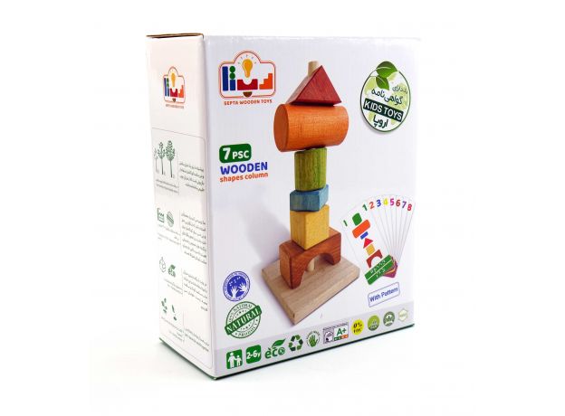ستون اشکال چوبی سپتا, image