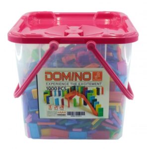 بازی دومینو 1000 تایی فکرانه صورتی, image