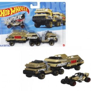 تریلی و ماشین Hot Wheels مدل Baja Battalion, تنوع: BDW51-Baja Battalion, image