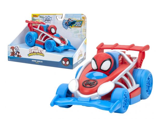 ماشین 15 سانتی عقب کش اسپایدی Spidey and his Amazing Friends, image