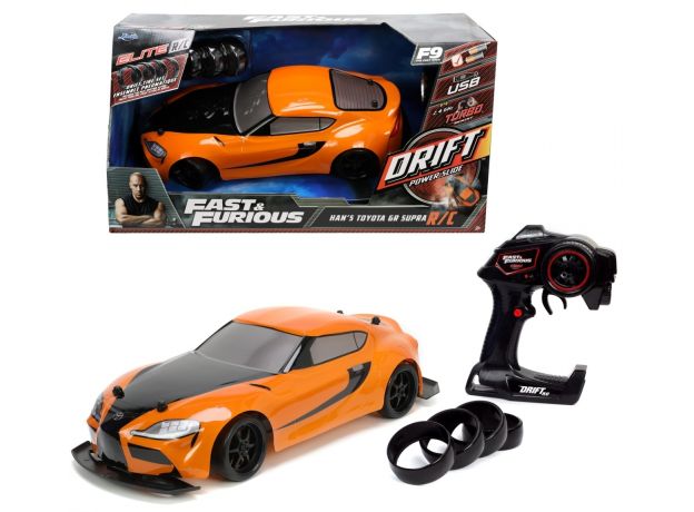 ماشین کنترلی تویوتا Fast & Furious مدل GR Supra هان با مقیاس 1:10, تنوع: 253209007-Toyota, image