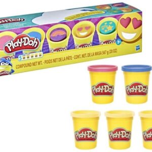 پک 5 تایی خمیر بازی Play Doh مدل شادی, image