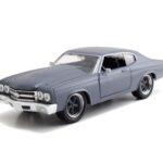 ماشین فلزی شورلت Fast & Furious مدل Chevelle SS grey با مقیاس 1:24, image 5