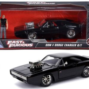 ماشین دوج چارجر و فیگور فلزی دومنیک Fast & Furious با مقیاس 1:24