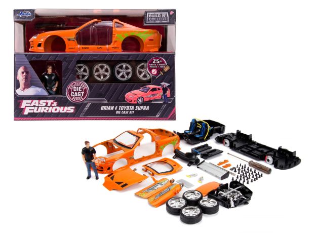 ماشین فلزی تویوتا ساختنی Fast & Furious مدل Supra با مقیاس 1:24 به همراه فیگور, image