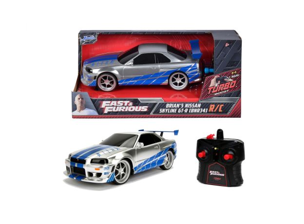 ماشین کنترلی نیسان Fast & Furious مدل Skyline GTR با مقیاس 1:24, image