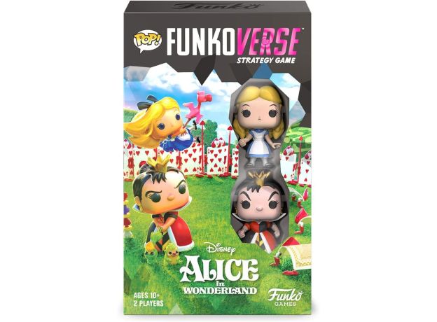 بازی گروهی فانکو مدل آلیس در سرزمین عجایب به همراه 2 فیگور 9 سانتی, image
