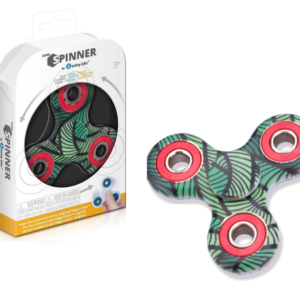 اسپینر فانتزی سه پر Antsy Lab طرح برگ های استوایی, تنوع: 8102 - Tangled, image