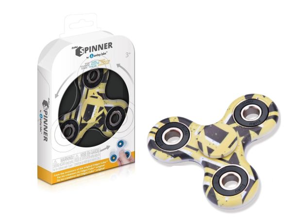 اسپینر فانتزی سه پر Antsy Lab طرح زرد و مشکی, تنوع: 8102 - Urban Geometric, image