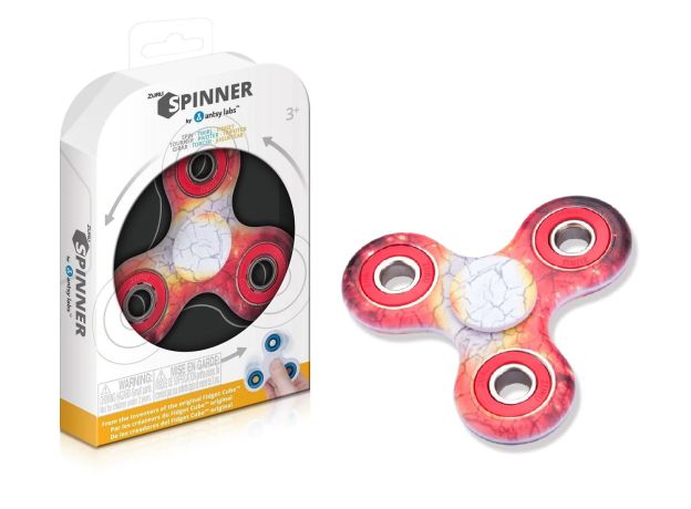 اسپینر فانتزی سه پر Antsy Lab طرح گدازه ای, تنوع: 8102 - Nova, image