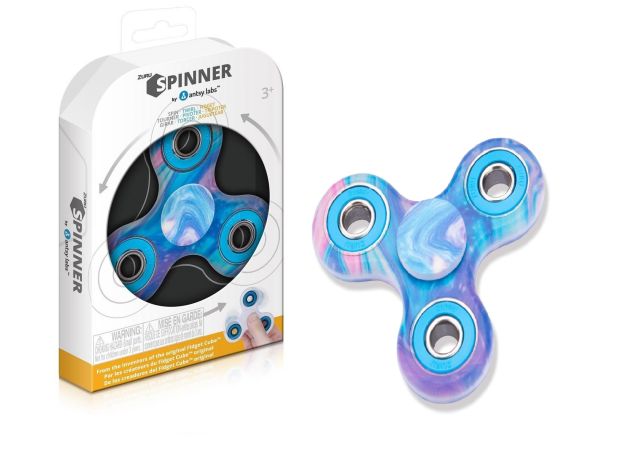 اسپینر فانتزی سه پر Antsy Lab طرح سنگ مرمر چند رنگ, تنوع: 8102 - Multi Color Marble, image