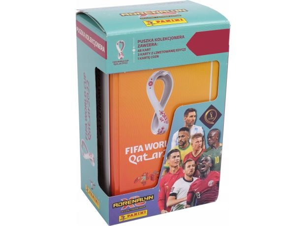 پک کارت بازی فوتبالی Adrenalyn XL مدل Classic Tin زرد رنگ, image