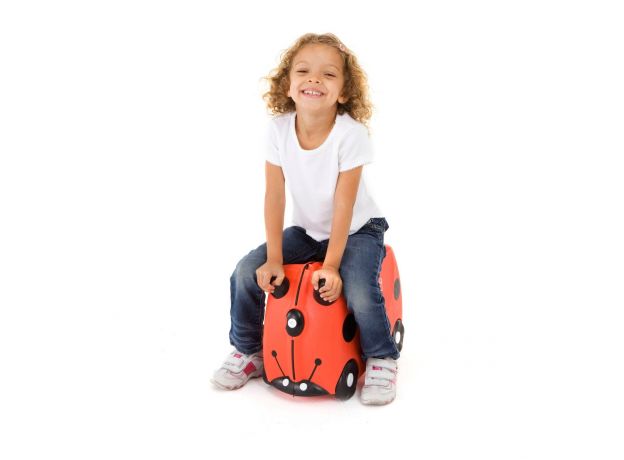 چمدان چرخ‌دار کفشدوزک Trunki, image