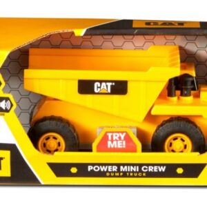 کامیون کترپیلار CAT با افکت صوتی و نوری 18 سانتی مدل Power Mini Crew, image