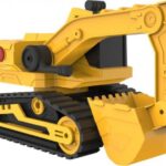 بولدوزر کترپیلار CAT با افکت صوتی و نوری مدل Power Haulers, image 4