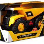 کامیون کترپیلار CAT با افکت صوتی و نوری 25 سانتی مدل Tough Machines, image