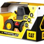 لودر کترپیلار CAT با افکت صوتی و نوری 25 سانتی مدل Tough Machines, image 2