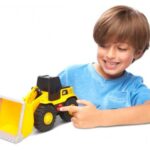 لودر کترپیلار CAT با افکت صوتی و نوری 25 سانتی مدل Tough Machines, image 7