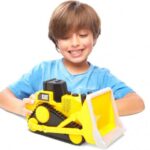 بولدوزر کترپیلار CAT با افکت صوتی و نوری 25 سانتی مدل Tough Machines, image 8
