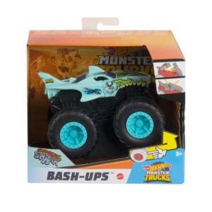 پک تکی ماشین 15 سانتی Hot Wheels سری Monster Truck مدل Zombie Shark