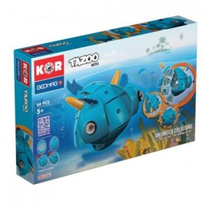 بازی مغناطیسی 68 قطعه‌ای جیومگ مدل KOR Tazoo Beto, image