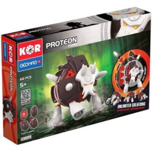 بازی مغناطیسی 68 قطعه‌ای جیومگ مدل KOR Proteon Taurex, image