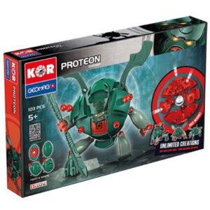 بازی مغناطیسی 103 قطعه‌ای جیومگ مدل KOR Proteon Swomp, image