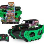 تانک کنترلی Monster Jam مدل Grave Digger Trax با مقیاس 1:15, image