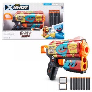 تفنگ ایکس شات X-Shot سری Skins مدل Poppy Playtime Timeout قرمز, تنوع: 36649 - Toony, image