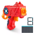 تفنگ ایکس شات X-Shot مدل Micro قرمز, image 2