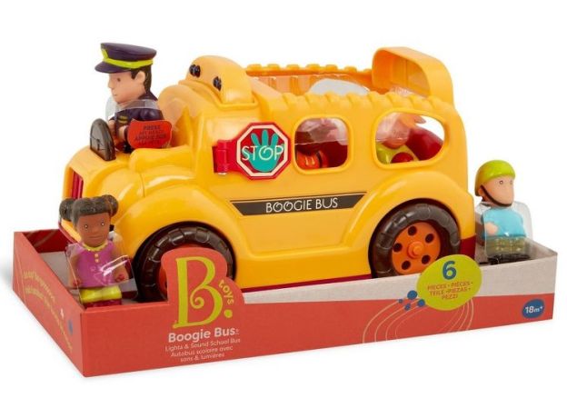 اتوبوس مدرسه به همراه فیگور B. Toys, image