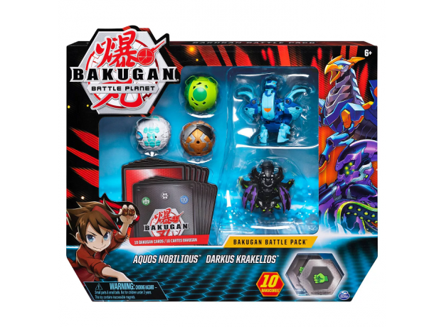 ست بازی نبرد باکوگان (Bakugan) مدل Aquos Nobilious, image