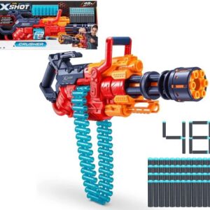 تفنگ‌ ایکس شات X-Shot مدل Crusher قرمز