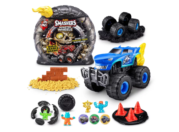 اسمشرز Smashers سری مانستر تراک Monster Truck مدل زرد, تنوع: 74103-Yellow, image