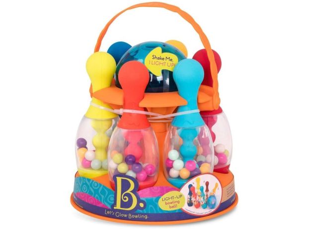 ست بولینگ چراغ دار B. Toys, image