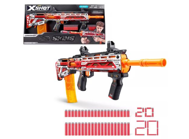 تفنگ ایکس شات X-Shot سری Skins Pro مدل Long Shot, image