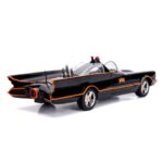 ماشین کلاسیک Batmobile و فیگورهای فلزی رابین و بتمن با مقیاس 1:18, image 13