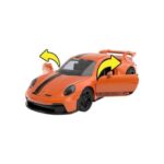 ماشین عقب کش Hot Wheels سری Pull-Back Speeders مدل Porsche 911 GT3, image 2