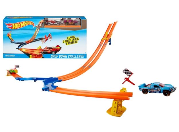 پیست ماشین های Hot Wheels سری Action مدل Drop Down Challenge, تنوع: DNN81-Drop Down Challenge, image