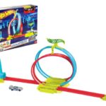 پیست ماشین های Hot Wheels سری Neon Speeders مدل Laser Stunt Slamway, image