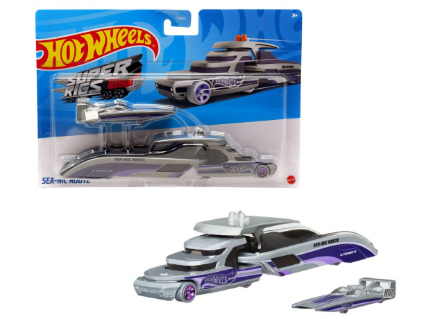 تریلی و ماشین Hot Wheels مدل Sea Nic Route, تنوع: BDW51-Sea Nic Route, image