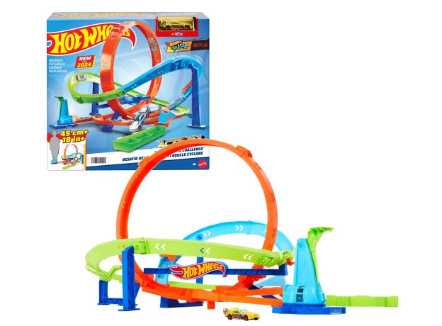 پیست ماشین های Hot Wheels سری Action مدل Loop Cyclone Challenge, image